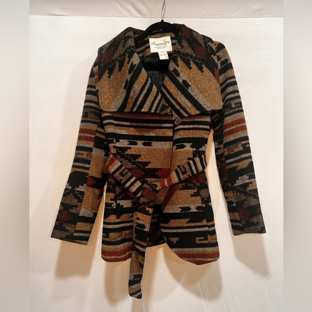 American Rag Multicolor Patterned Jacket - image 1
